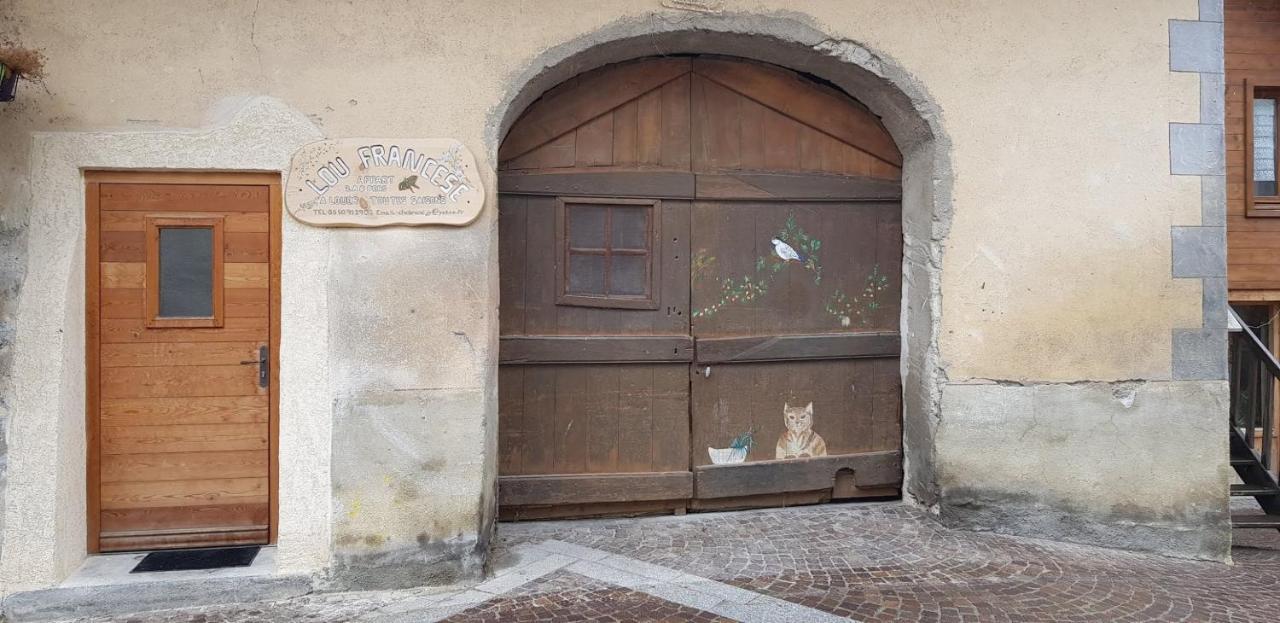 Ferienwohnung Lou Francese Ceillac Exterior foto