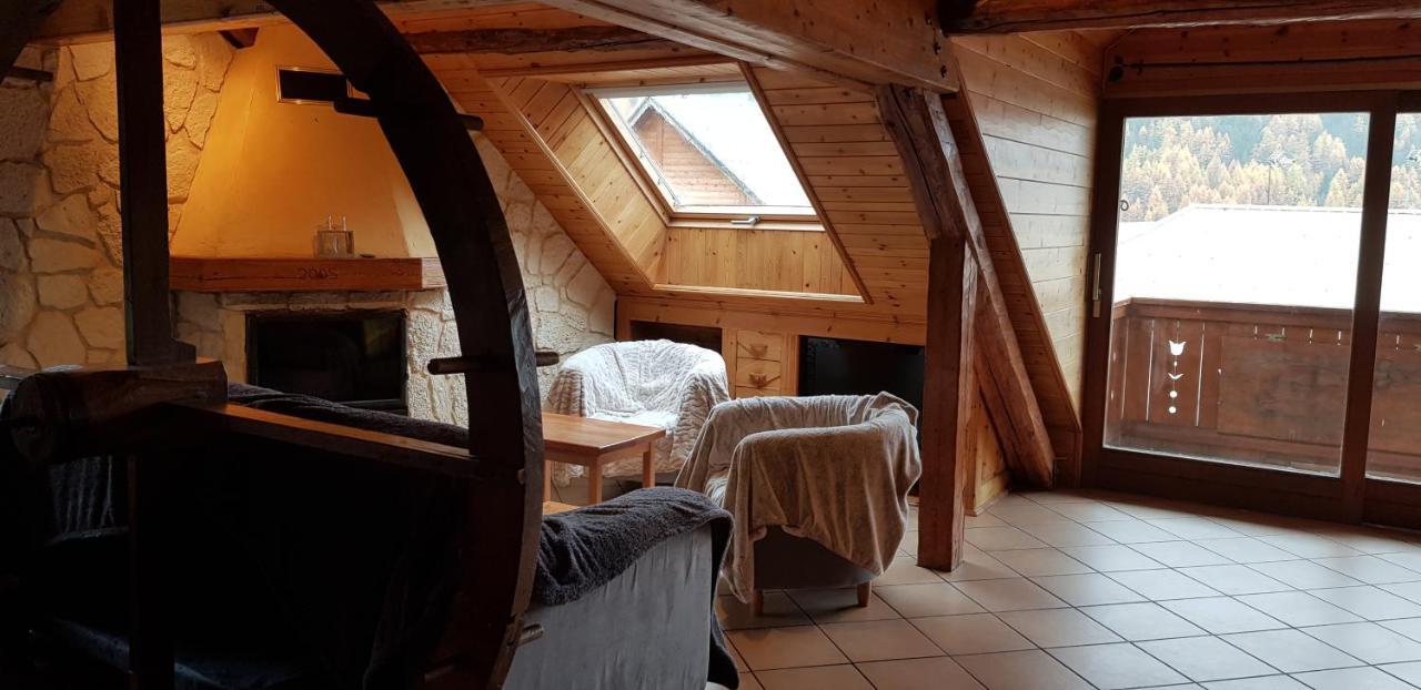 Ferienwohnung Lou Francese Ceillac Exterior foto